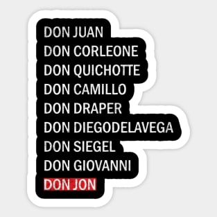 Don draper Sticker